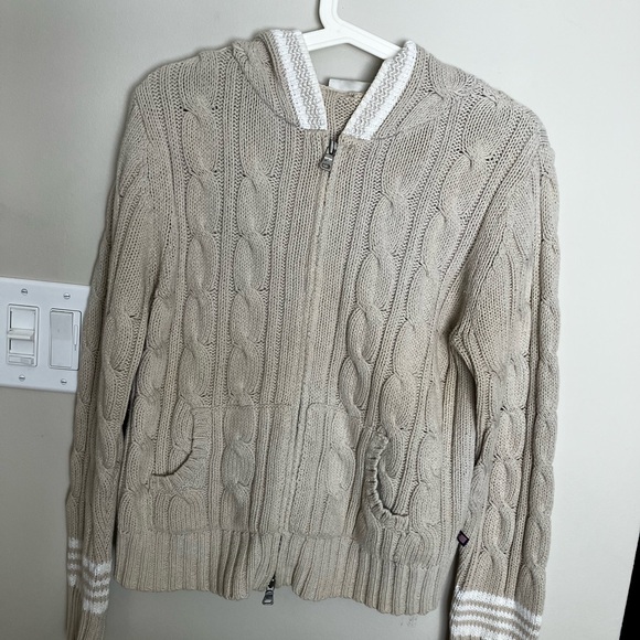 Polo Ralph Lauren Other - Polo Ralph Lauren Beige Zip-Up Cable Knit academic preppie old money tennis